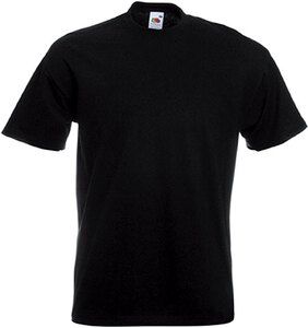 Fruit of the Loom SC61044 - Super Premium T-shirt Schwarz