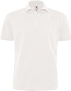 B&C CGHEA - Piqué Poloshirt Heavymill PU422 Weiß