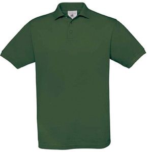 B&C CGSAF - Piqué Poloshirt Safran PU409 Bottle Green