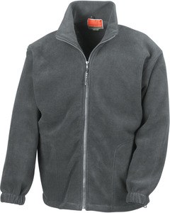 Result R36A - Full Zip Active Fleece Jacke Oxford Grey