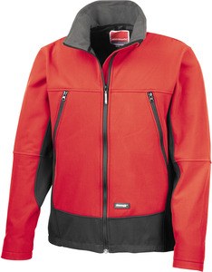 Result R120 - Activity Softshell Jacke Rot / Schwarz