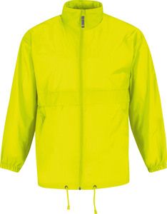 B&C CGSIR - Winddichte Herrenjacke Ultra Yellow