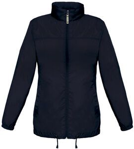 B&C B601F - Sirocco Damen Windbreaker Navy