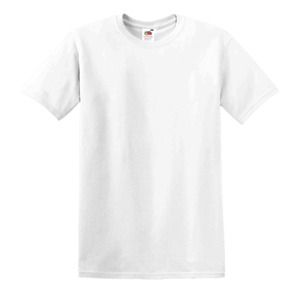 Fruit of the Loom SS030 - Valueweight Kurzarm T-Shirt White