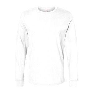 Fruit of the Loom SS200 - Klassisches 80/20-Set-in-Sweatshirt White