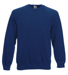 Fruit of the Loom SS270 - Klassische 80/20 Raglan Sweatshirt Navy