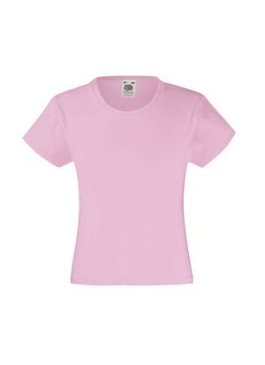 Fruit of the Loom SS005 - Mädchen T-Shirt Valueweight