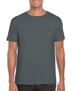 Gildan GD001 - Softstyle ™ Herren T-Shirt 100% Jersey Baumwolle Holzkohle