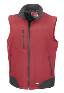 Result R123A - Softshell Weste Red/ Black