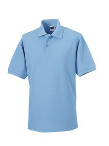 Russell R-599M-0 - Robustes Poloshirt - bis 4XL Himmelblau