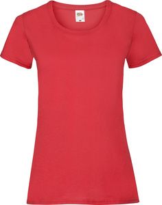 Fruit of the Loom 61-372-0 - Damen Valueweight T-Shirt Rot
