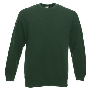 Fruit of the Loom 62-202-0 - Set-In Sweatshirt Bottle Green