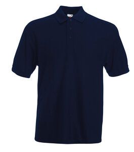 Fruit of the Loom 63-402-0 - Piqué Poloshirt Mischgewebe Deep Navy