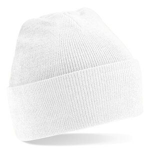 Beechfield B45 - Original Cuffed Beanie Strickmütze Weiß