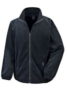 Result Core R220M - Modische Outdoor Fleecejacke Schwarz