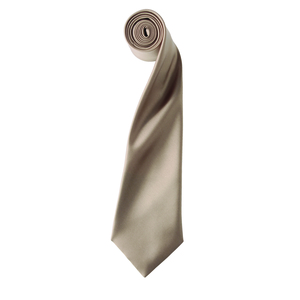 Premier PR750 - Colours satin tie Khaki