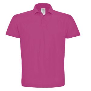 B&C CGPUI10 - Piqué Poloshirt PUI10 Fuchsie