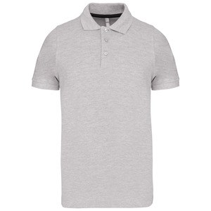 Kariban K241 - Herren Kurzarm Poloshirt Pique Oxford Grey