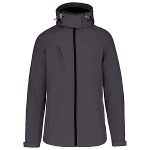 Kariban K414 - DAMEN SOFTSHELL JACKE MIT KAPUZE Titanium