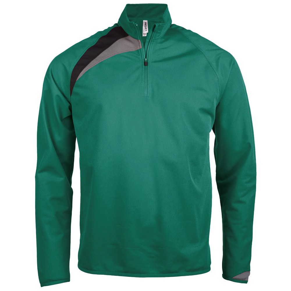 Proact PA328 - Herren Trainingssweatshirt mit 1/4 Reißverschlusskragen