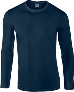 Gildan GI64400 - Softstyle® Langarm-T-Shirt Herren Navy/Navy