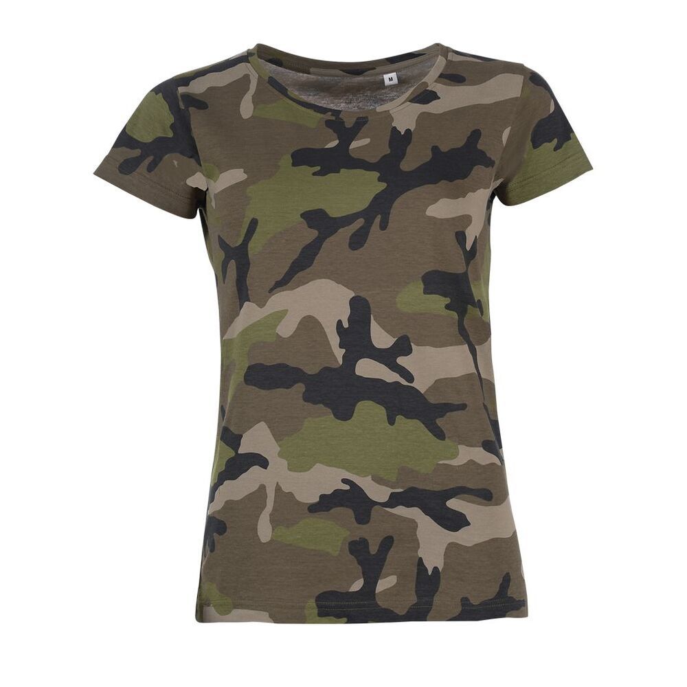 SOL'S 01187 - Damen Rundhals T-Shirt Camouflage