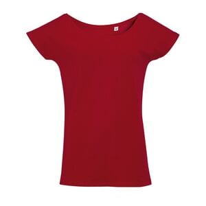 SOL'S 11398 - Damen Kimono T-Shirt Marylin Tango Red