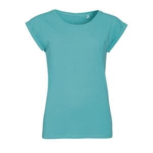 SOL'S 01406 - Damen Rundhals T-Shirt Melba Carribean Blue