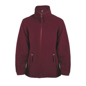 SOL'S 00589 - Kinder Fleece Jacke North Bordeaux