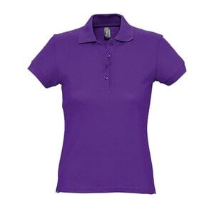 SOL'S 11338 - Damen Poloshirt Kurzarm Passion Violet foncé