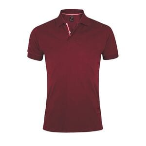 SOL'S 00576 - Herren Poloshirt Kurzarm Patriot Bordeaux