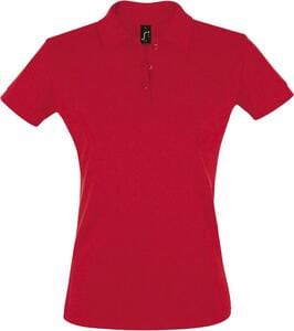 SOL'S 11347 - Damen Poloshirt Kurzarm Perfect Rot