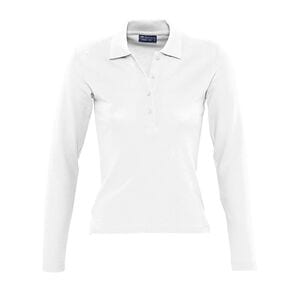 SOLS 11317 - Damen Poloshirt Langarm Podium