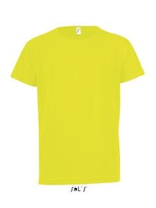 SOL'S 01166 - Kinder Sport T-Shirt Sporty Jaune fluo