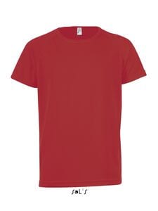 SOL'S 01166 - Kinder Sport T-Shirt Sporty Rot