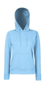 Fruit of the Loom 62-038-0 - Damen Hooded Sweatshirt Sky Blue