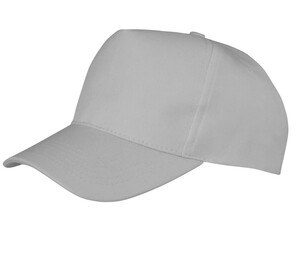 Result RC084 - Boston 5-Panel Printers Cap Dove Grey