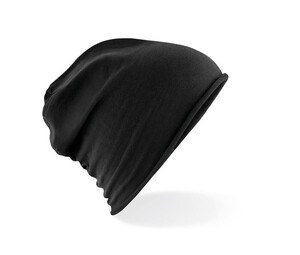 Beechfield BF361 - Jersey Beanie Mütze Schwarz