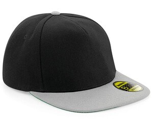 Beechfield BF660 - Snapback Cap Black/Light Grey