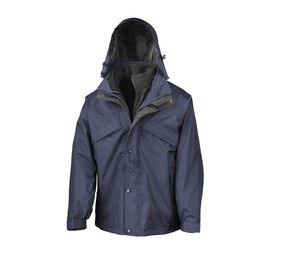 Result RS068 - 3-in-1 Reißverschluss und Clip-Jacke Navy