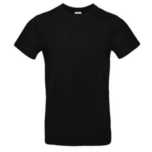 B&C BC03T - Herren T-Shirt 100% Baumwolle Schwarz