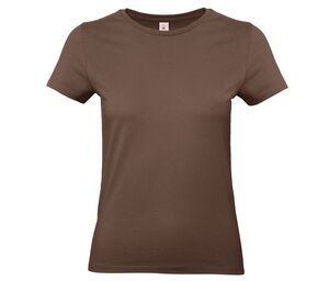 B&C BC04T - Damen T-Shirt 100% Baumwolle Chocolate