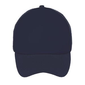 SOL'S 01668 - 5 Panel Mesh Cap Bubble French Navy