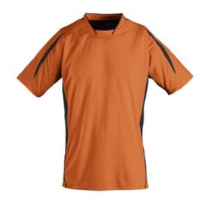 SOL'S 01639 - Fein Gearbeitetes Kurzarm Shirt FÜr Kinder Maracana Orange / Black