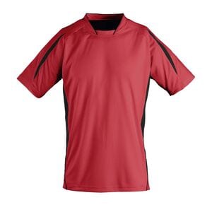 SOL'S 01639 - Fein Gearbeitetes Kurzarm Shirt FÜr Kinder Maracana Red / Black