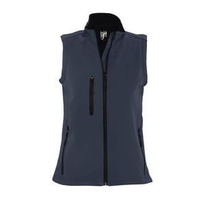 SOL'S 46801 - RALLYE WOMEN Damen Softshell Weste French Navy