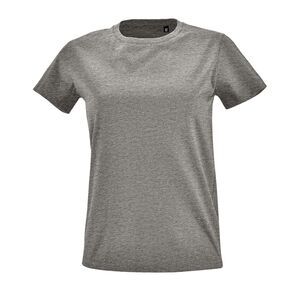 SOL'S 02080 - Damen Rundhals T Shirt Imperial Fit  Gemischtes Grau