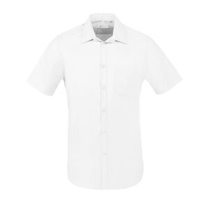 SOL'S 02923 - Herren Popeline Hemd Kurzarm Bristol Fit Weiß