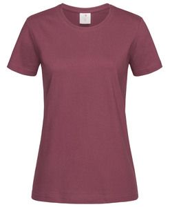 Stedman STE2600 - Rundhals-T-Shirt für Damen Classic-T Burgundy Red