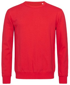 Stedman STE5620 - Sweatshirt für Herren Active  Crimson Red
